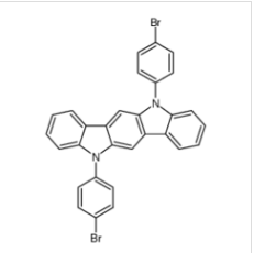5,11-雙(4-溴苯基)-5,11-二氫吲哚并吲哚并[3,2-B]咔唑|1571136-18-9 