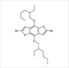 2,6-二溴-4,8-雙[(2-乙基己基)氧基]-苯并[1,2-B:4,5-B']二噻吩|	1226782-13-3 