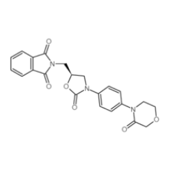 2-[[(5S)-2-氧代-3-[4-(3-氧代-4-嗎啉基)苯基]-5-噁唑烷基]甲基]-1H-異吲哚-1,3(2H)-二酮 |446292-08-6 