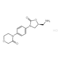 4-[4-[(5S)-5-(氨基甲基)-2-氧代-3-惡唑烷基]苯基]-3-嗎啉酮鹽酸鹽|898543-06-1 
