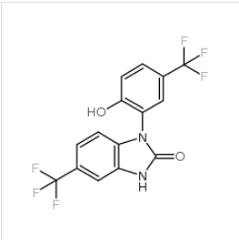 1-(2-羥基-5-(三氟甲基)苯基)-5-(三氟甲基)-1H-苯并[D]咪唑-2(3H)-酮 