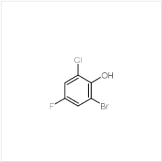 2-溴-6-氯-4-氟苯酚|886499-83-8 