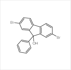 2,7-二溴-9-苯基-9H-9-羥基芴|132717-37-4 