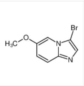 3-溴-6-甲氧基咪唑并[1,2-A]吡啶|1044733-59-6	 