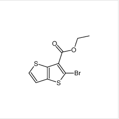 乙基 2-溴噻吩并[3,2-b]噻吩-3-羧酸酯|2055722-78-4 