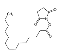 1-(十四碳酰氧基)-2,5-吡咯烷二酮|69888-86-4 