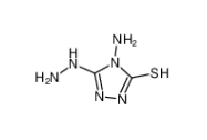 4-氨基-3-肼基-5-巰基-1,2,4-三氮唑|1750-12-5 