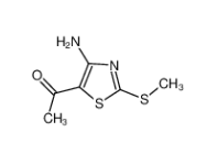 1-[4-氨基-2-(甲基磺酰基)-1,3-噻唑-5-基]乙酮|39736-26-0 