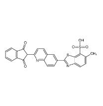 2-[2-(2,3-二氫-1,3-二氧代-1H-茚-2-基)-6-喹啉基]-6-甲基苯并噻唑-7-磺酸|16249-86-8 