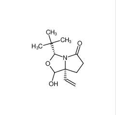 (3R,7aR)-3-叔丁基-7a-乙烯基四氫-1-羥基-3H,5H-吡咯并[1,2-c]惡唑-5-酮|1214741-21-5 