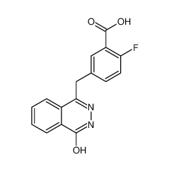 5-[(3,4-二氫-4-氧代-1-酞嗪基)甲基]-2-氟苯甲酸|763114-26-7 