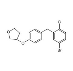 (3S)-3-[4-[(5-溴-2-氯苯基)甲基]苯氧基]四氫呋喃|915095-89-5 