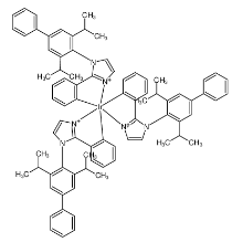三[1-(3,5-二異丙基聯(lián)苯-4-基)-2-苯基咪唑]合銥|1272505-63-1 