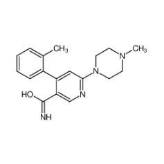 6-(4-甲基哌嗪-1-基)-4-(2-甲基苯基)煙酰胺|342417-01-0 