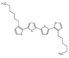 α,ω-二己基四噻吩 5,5′-雙(3-己基-2-噻吩基)-2,2′-聯(lián)噻吩|132814-91-6 