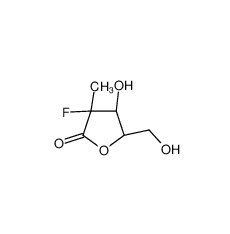 (3R,4R,5R)-3-氟-4-羥基-5-(羥基甲基)-3-甲基四氫呋喃-2-酮|879551-04-9 