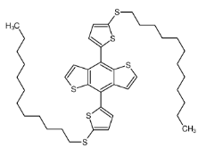 4,8-雙(5-(十二烷基硫基)噻吩基)苯并[1,2-b:4,5-b']二噻吩|1620482-25-8 