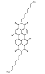 N,N'-二辛基-1,7-二溴-苝四羧酸二酰亞胺|209111-67-1 