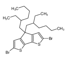 2,6-二溴-4,4-雙(2-乙基己基)-4H-環(huán)戊并[2,1-b:3,4-b’]二噻吩|365547-21-3 