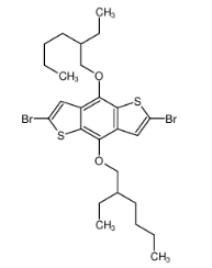 2,6-二溴-4,8-雙(2-乙基己氧基)苯并 [1,2-b,4,5-b2]-二-噻吩|1226782-13-3 