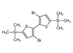 3,3’-二溴-5,5’-雙(三甲基硅基)-2,2’-聯(lián)噻吩|207742-50-5 