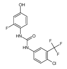 1-（4-氯-3-（三氟甲基）苯基）-3-（2-氟-4-羥基苯基）脲|1333390-56-9 