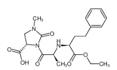 (4S)-3-[(2S)-2-[[(1S)-1-(乙氧基羰基)-3-苯丙基]氨基]-1-氧丙基]-1-甲基-2-氧-4-咪唑啉鹽酸鹽|89396-94-1 