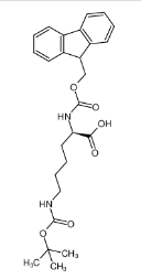 N-alpha-芴甲氧羰基-N-epsilon-叔丁氧羰基-D-賴氨酸|92122-45-7 