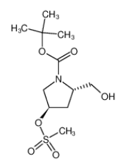 N-Boc-反式-4-對(duì)甲磺酰氧基-L-脯氨醇|148017-07-6 