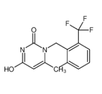 1-[2-氟-6-(三氟甲基)芐基]-6-甲基嘧啶-2,4(1H,3H)-二酮|830346-47-9 