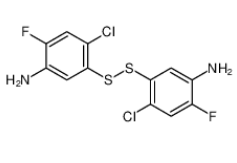 5,5'-二硫烷二基雙(4-氯-2-氟苯胺)|132243-24-4 