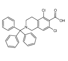 立他司特中間體;5,7-二氯-2-三苯甲基-1,2,3,4-四氫異喹啉-6-羧酸|1194550-56-5 