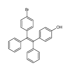 4-(2-(4-溴苯基)-1,2-二苯基乙烯基)苯酚	|1801839-74-6	 