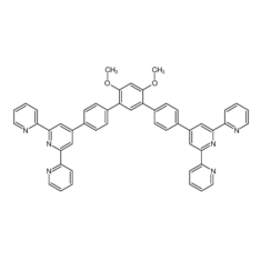 [1,3-甲氧基-4,6-二(4'-苯- 4'-三聯(lián)吡啶]苯|1431790-35-0	 