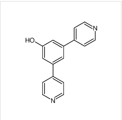 1-羥基-3,5-二(4-吡啶基)苯|876905-57-6	 