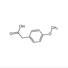 對(duì)甲氧基苯乙酸	|104-01-8	 
