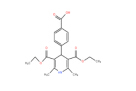 4-(35-雙 (乙氧羰基)-26-二甲基-1.4-二氫吡啶-4 基) 苯甲酸 