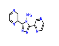 3，5-二(吡嗪-2-基)-4H-1，2，4-三唑-4-胺 