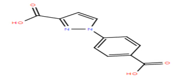 1-(4-carboxyphenyl)-1H-pyrazole-3-carboxylic acid 