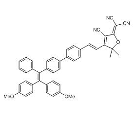 ACME16111|(E)-2-(4-(2-(4'-(2,2-bis(4-methoxyphenyl)-1-phenylvinyl)-[1,1'-biphenyl]-4-yl)vinyl)-3-c 