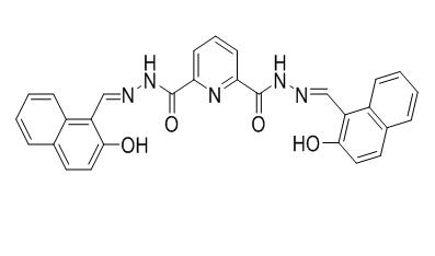 ACME16092|N'2,N'6-bis((E)-(2-hydroxynaphthalen-1-yl)methylene)pyridine-2,6-dicarbohydrazide 