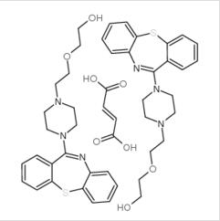 喹硫平半富馬酸鹽|111974-72-2 