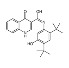 N-(2,4-二叔丁基-5-羥基苯基)-1,4-二氫-4-氧代-3-喹啉甲酰胺|873054-44-5 