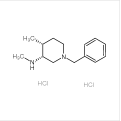 (3R,4R)-1-芐基-N,4-二甲基哌啶-3-胺二鹽酸鹽|1062580-52-2 