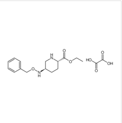 (2S,5R)-5-[(苯基甲氧基)氨基]-2-哌啶羧酸乙酯草酸鹽|1416134-48-9 