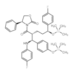 3-[(2R,5S)-5-(4-氟苯基)-2-[(S)-[(4-氟苯基(氨基)]][4-(三甲基硅)氧]苯基]甲基]-1-氧代-5-[(三甲基硅)氧]苯基]-4-苯基-(4S)-2-惡唑烷酮 |272 