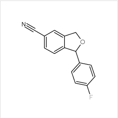 1-(4-氟苯基)-1,3-二氫異苯并呋喃-5-腈|64169-67-1 