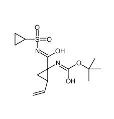 N-[(1r,2s)-1-[[(環(huán)丙基磺?；?氨基]羰基]-2-乙烯環(huán)丙基]氨基甲酸1,1-二甲基乙酯|630421-48-6 