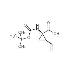 (1R,2S)-1-叔丁氧羰基氨基-2-乙烯基環(huán)丙烷甲酸|159622-10-3 