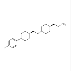 1-氟-4-[反式-4-[2-(反式-4-丙基環(huán)己基)乙基]環(huán)己基]-苯|91162-04-8 